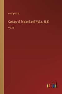 Census of England and Wales, 1881