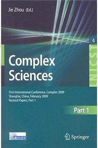 Complex Sciences, Part 1