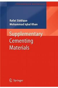 Supplementary Cementing Materials