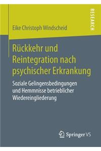 Rückkehr und Reintegration nach psychischer Erkrankung