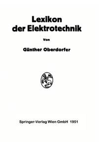Lexikon Der Elektrotechnik