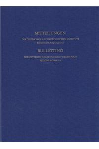 Mitteilungen Des Deutschen Archaologischen Instituts, Romische Abteilung