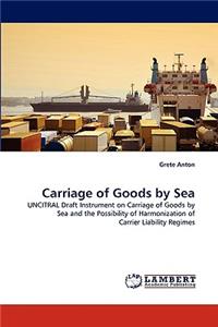 Carriage of Goods by Sea