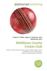 Middlesex County Cricket Club