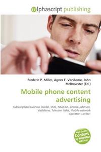Mobile Phone Content Advertising