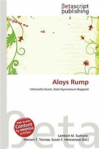 Aloys Rump