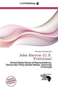 John Barrow (U.S. Politician)