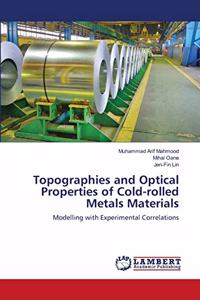 Topographies and Optical Properties of Cold-rolled Metals Materials