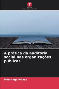 A prática da auditoria social nas organizações públicas