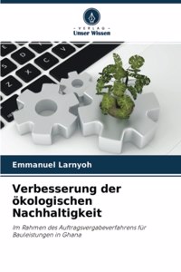 Verbesserung der ökologischen Nachhaltigkeit