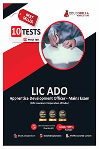 LIC ADO Mains Exam 2024 : Apprentice Development Officer (English Edition) - 10 Full Length Mock Tests (1500 Solved Questions) with Free Access to Online Tests