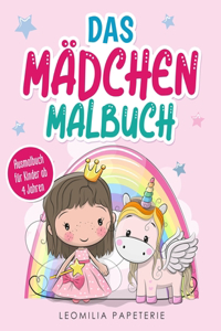 MÄDCHEN MALBUCH
