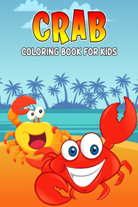 Crab Coloring Book for Kids