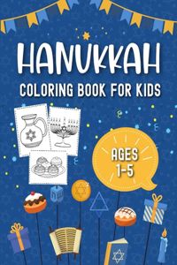 Hanukkah Coloring Book For Kids