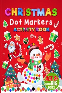 Dot Markers Activity Book Christmas