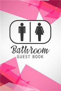 Bathroom Guest Book