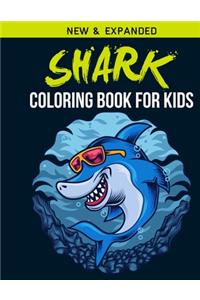 Shark Coloring Book For Kids