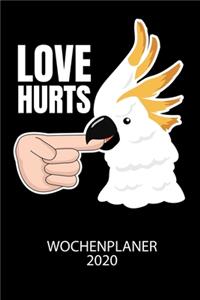 LOVE HURTS - Wochenplaner 2020