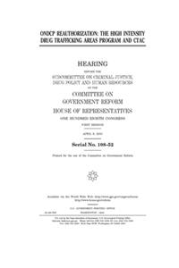 ONDCP reauthorization