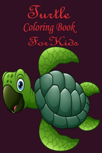 Turtle Coloring Book For Kids