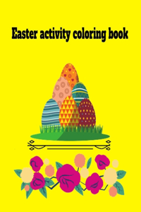 Easter activity coloring book