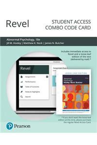 Revel for Abnormal Psychology -- Combo Access Card
