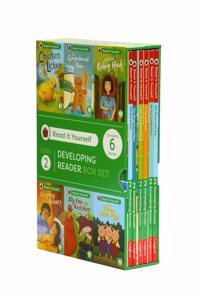 Read It Yourself with Ladybird: Developing Readers Level 2: 6 Books Collection Box Set (The Three Little Pigs, The Gingerbread Man, Little Red Riding Hood, Sleeping Beauty and Chicken Licken)