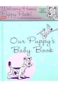 Our Puppy's Baby Book and Gift Set