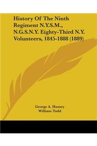 History Of The Ninth Regiment N.Y.S.M., N.G.S.N.Y. Eighty-Third N.Y. Volunteers, 1845-1888 (1889)