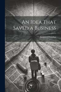 Idea That Saved a Business