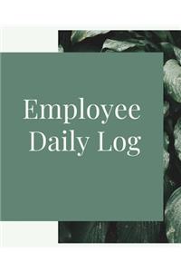 Employee Daily Log