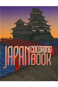 Japan Coloring Book