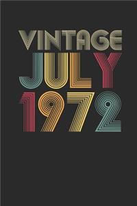 Vintage July 1972