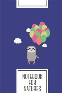 Notebook for Natures