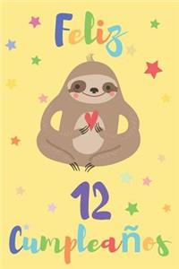 Feliz 12 Cumpleaños
