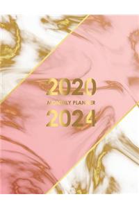 2020-2024 Monthly Planner