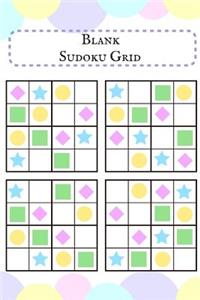Blank Sudoku Grid