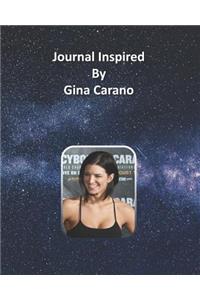 Journal Inspired by Gina Carano