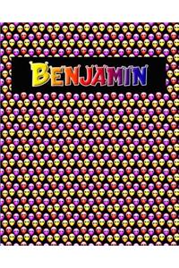 120 Page Handwriting Practice Book with Colorful Alien Cover Benjamin