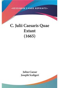 C. Julii Caesaris Quae Extant (1665)
