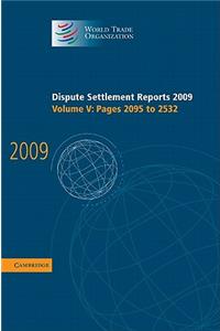 Dispute Settlement Reports 2009: Volume 5, Pages 2095-2532