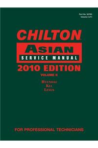 Chilton Asian Service Manual, 2010 Edition, Volume 2