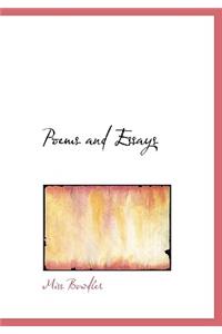 Poems and Essays