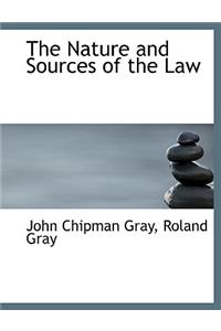 The Nature and Sources of the Law