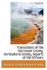 Transactions of the Worcester County