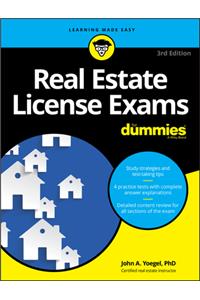 Real Estate License Exams For Dummies with Online Practice Tests