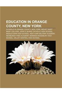 Education in Orange County, New York