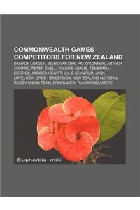 Commonwealth Games Competitors for New Zealand