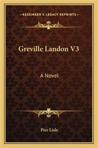 Greville Landon V3