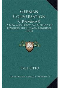 German Conversation Grammar